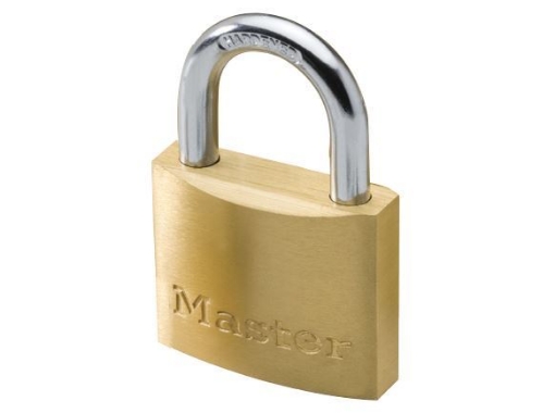 Picture of MASTER LOCK BRASS PADLOCK 30MM x 16MM SHACKLE
