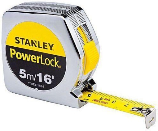 Picture of Stanley Power Lock Tape Rule 5M/16' FT STSTHT331588