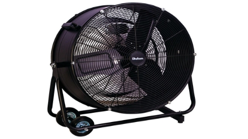 Picture of Deton 3-Blade Drum Fan 24'' Black, DNHVF60L24BLK