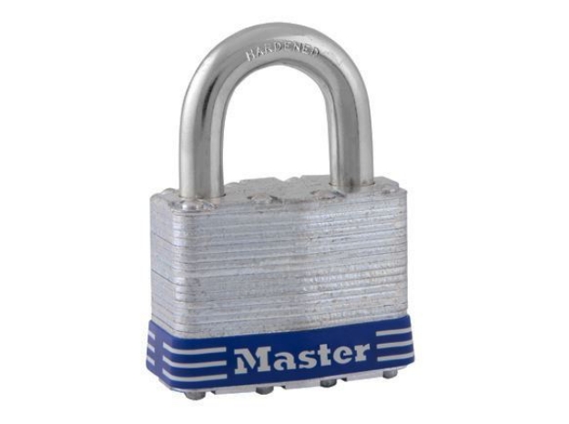 Picture of Master Lock Laminated Steel 51MM 25MM Shackle Padlock, MSP5D