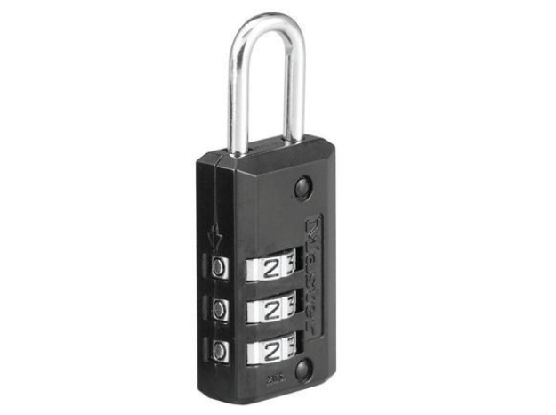 Picture of Master Lock Luggage Combination SYO 20MM 22MM Shackle Black Padlock, MSP646D