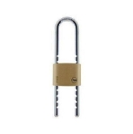 Picture of Yale Classic Series Outdoor Solid Brass Adjustable Shackle Padlock 50mm - Y110/50/155/1