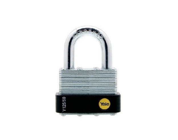 Picture of Yale Classic Series Outdoor Laminated Steel Padlock 50mm - Y125/50/129/1