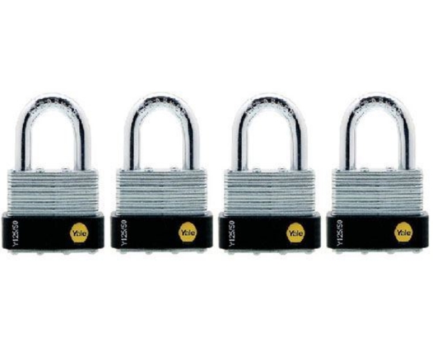 Picture of Yale Classic Series Outdoor Laminated Steel Padlock 50mm - Y125/50/129/4