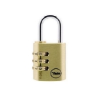 Picture of Yale Class Series Indoor Solid Brass Combination Padlock 30mm - Y150/30/125/1