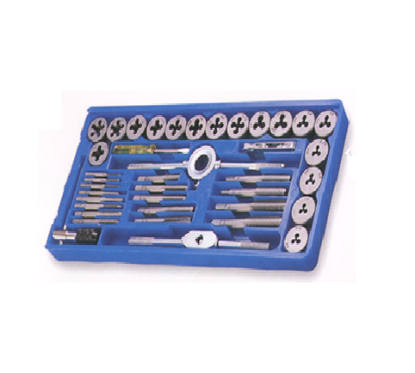 Picture of S-Ks Tools USA 40 Pcs. Tap & Die Set - Metric Combination of NC & NF, TD40PM