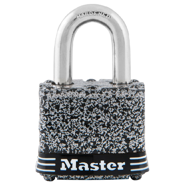 Picture of Master Lock 40MM 29MM Shackle Laminated Steel Padlock, MSP380DAT