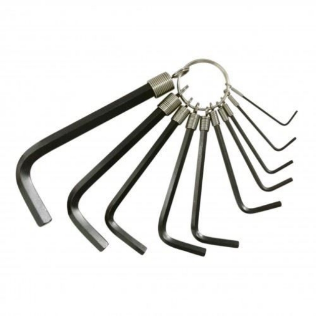 Picture of Stanley Ring Type Hex Key Set 10PCS. Inch ST69230