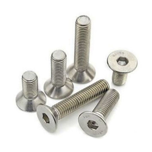 Picture of 304 Stainless Steel Allen Flat Head Socket Screws - Inch Size, SAFHSS