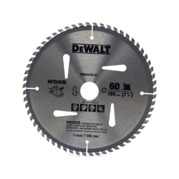 Show details for Dewalt Saw Blade for Wood Cutting Saw Blade, 7-1/4 x 60T  DWA03760-B1 Dewalt Saw Blade for Wood Cutting Saw Blade, 7-1/4 x 60T