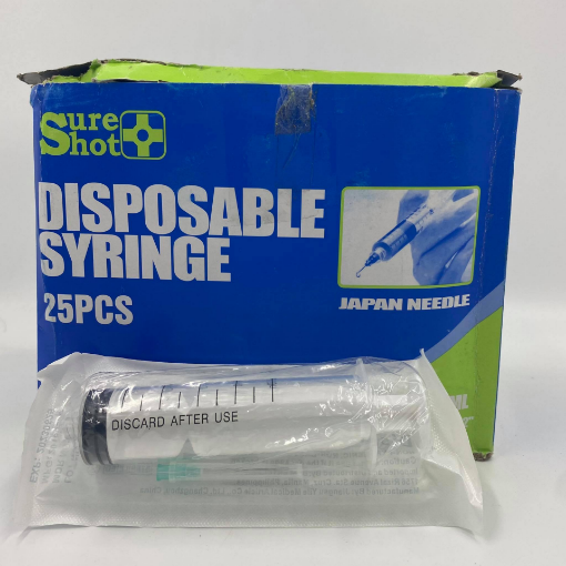 Picture of MEDICAL DEPOT SYRINGE SURESHOT 50CC - SS50CC