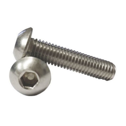 Picture of 304 Stainless Steel Button Head Socket Cap Screws,Allen Hex Drive by Fastener