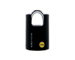 Picture of Yale Classic Series Outdoor Black Plastic Covered Brass Padlock (Baron Shackle) 40mm - Y121/40/125/1