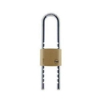 Picture of Yale Classic Series Outdoor Solid Brass Adjustable Shackle Padlock 50mm - Y110/50/155/1