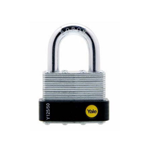 Picture of YALE Y125/50/129/1, Laminated Steel Padlock 50mm,Y125501291