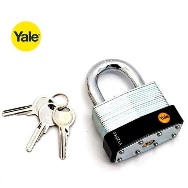 Picture of Yale Y125/60/133/1, Classic Series Outdoor Laminated Steel Padlock 60mm, Y125601331
