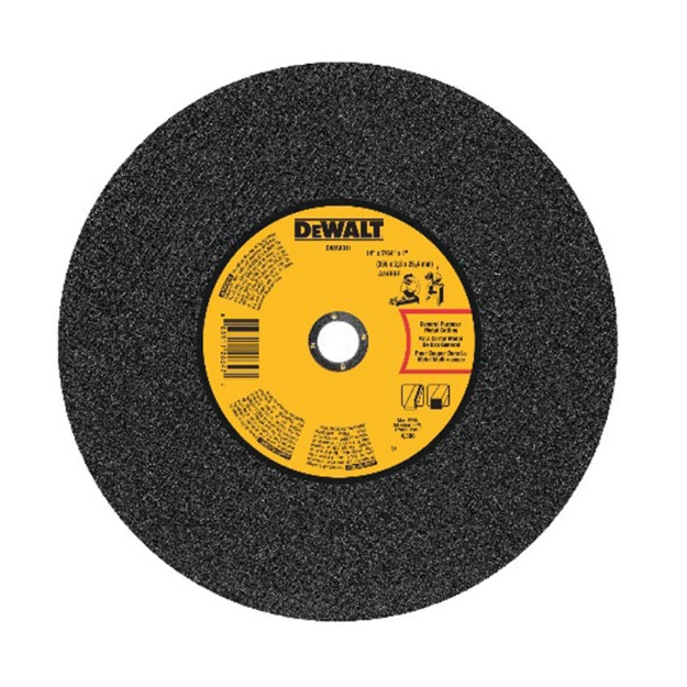 Picture of Dewalt Metal Cutting Disc, Cut off Wheel, Stainless Steel+ Aluminum Oxide, Ultra Thin Cutting Disc, 14" ,  DWA8011R