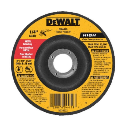 Dewalt Grinding Disc, Metal  Grinding Wheel, General Purpose for Metal