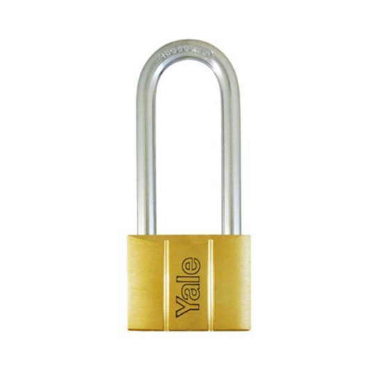 Picture of Yale Padlock Solid Brass 60mm 128mm Shackle, YLHV14060LS120