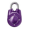 Picture of Master Lock Padlock Speed Dial Combination 54mm 25mm Shackle (Black, Red, Blue, Purple), MSP1500IDBLK