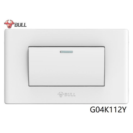 Picture of Bull 1 Gang 3 Way Switch Set (White), G04K112Y