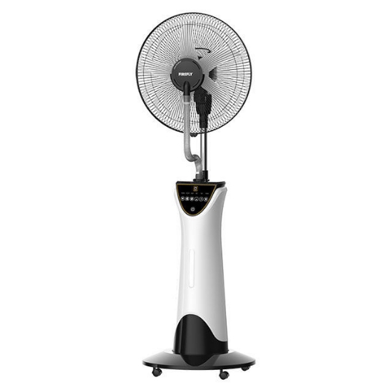 16″ Rechargeable Mist Fan with Digital Display and LED Night Light