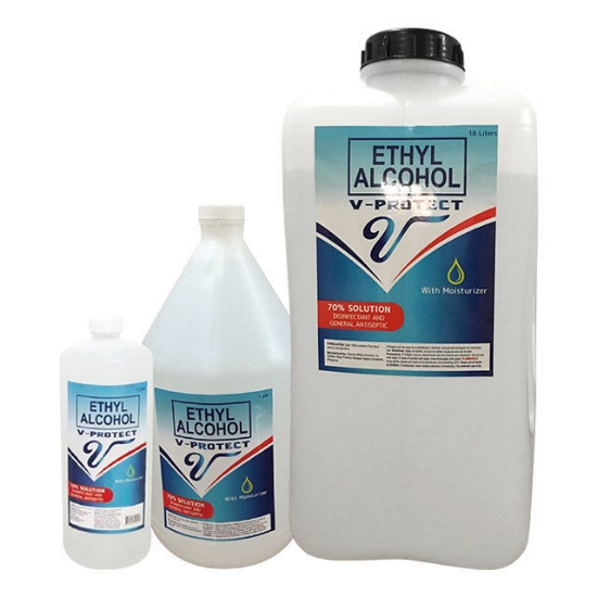 Picture of Firefly Scented and Unscented 70% Ethyl Alcohol (1 liter, 1 gallon, 18 liter container), FYA102