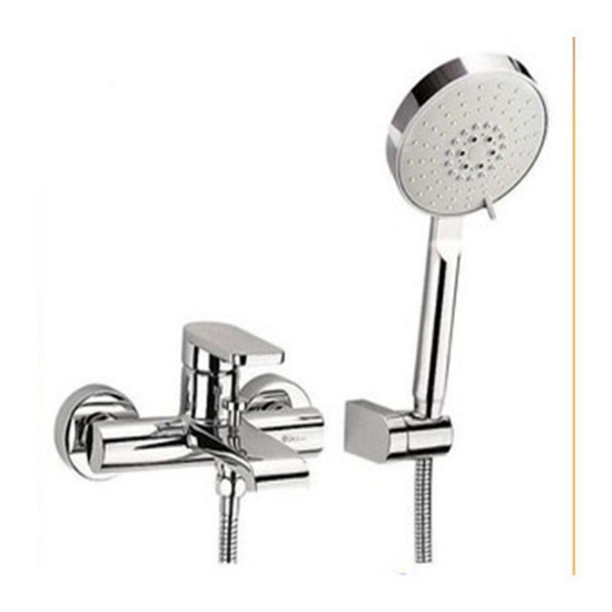 Picture of Tub and Shower Faucet. On/W Ixa Soft