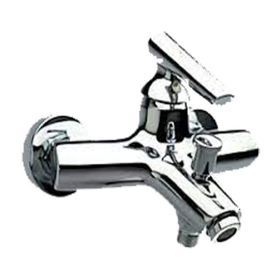 Picture of Delta T&S Faucet on wall Rhythm - DT25150