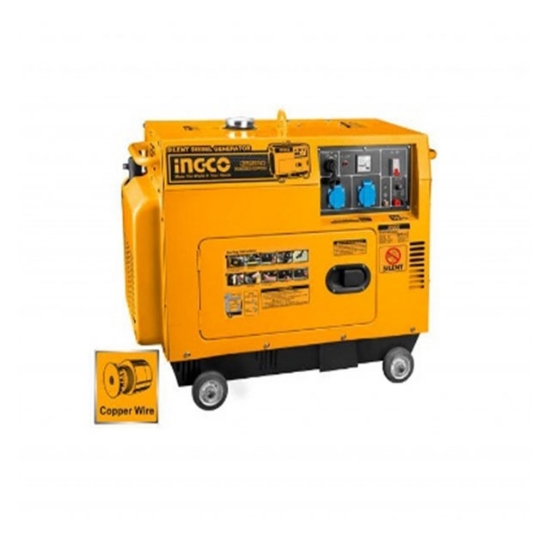 INGCO Silent Diesel Generator, GSE60001-5P 