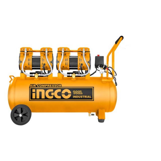 INGCO 4HP 100L Oil-Free Industrial Air Compressor, ACS2241001P