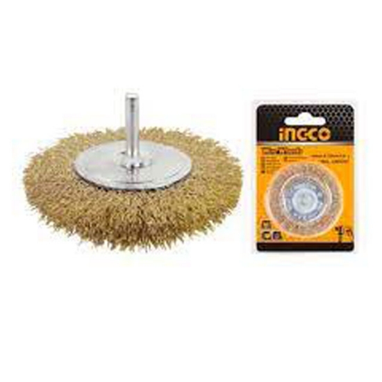 INGCO Original Wire Wheels Brush for Drill 4"(75mm), WB41001