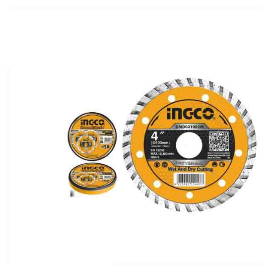 INGCO Turbo Diamond Disc 100(4") x 16mm, DMD031002M 