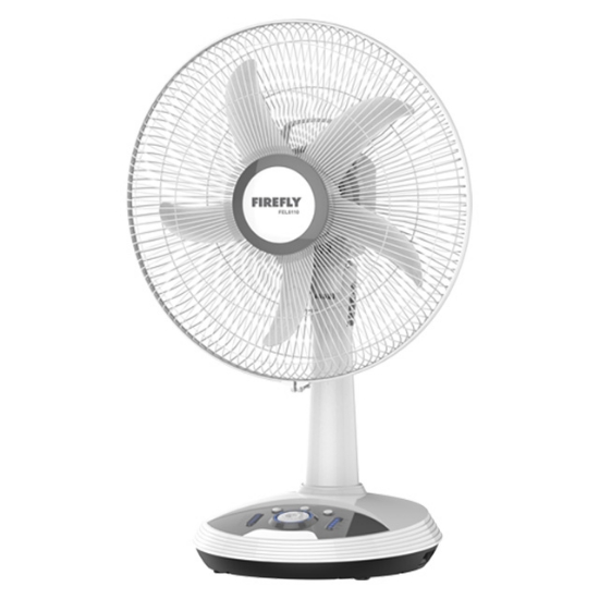 14" Fan with USB Mobile Phone Charger