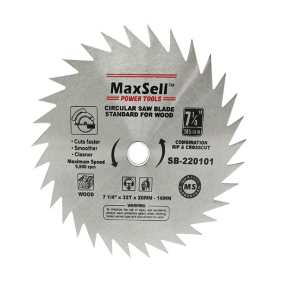 Picture of MaxSell Combination of RIP and Cross Cut (Circular Saw Blade), SB-220101