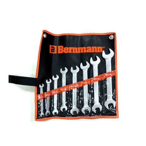 Picture of BERNMANN Double Open End Wrench (8 Pieces) B-05-622PB
