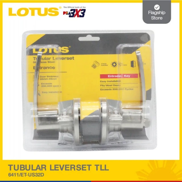 Picture of LOTUS Tubular Leverset (Stainless Steel) TLL 6411/ET-US32D
