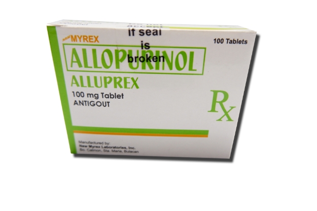Picture of MEDICAL DEPOT Allopurinol 100mg Tablet (ALLUPREX)MYREX - MDATM8