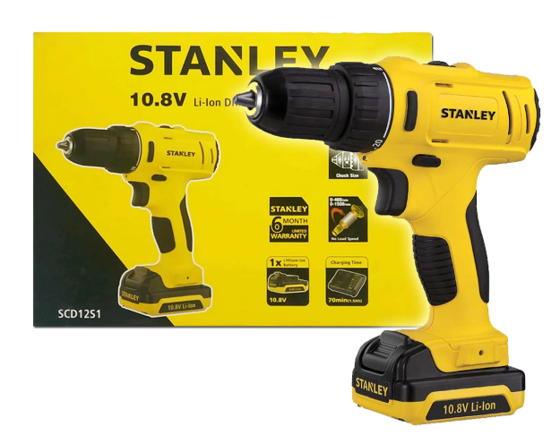 Picture of STANLEY 12V Cordless Drill / Driver 10mm - SCDD3241