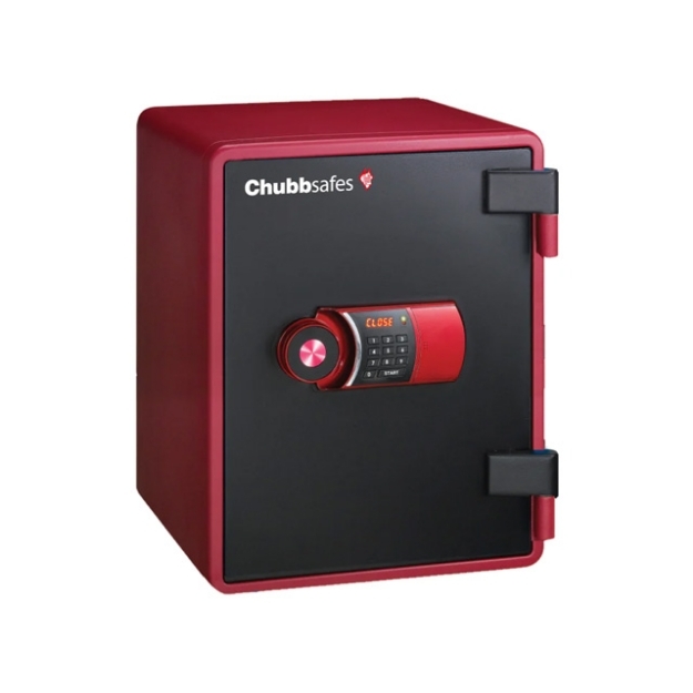 Picture of CHUBB SAFES OPAL SAFE W/ ELEC LOCK 410X445X520MM RED - CSOSELR32000