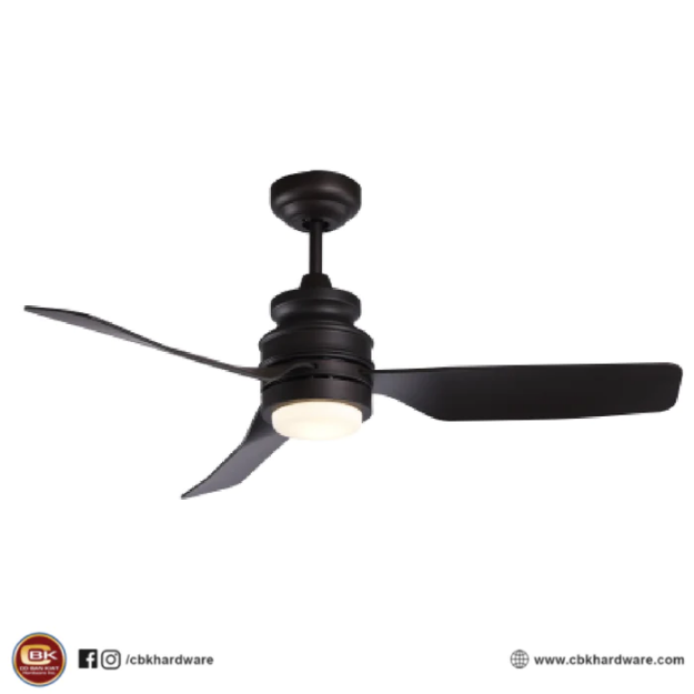 Picture of ACO CEILING FAN WITH LED LIGHT 3-BLADES 44" RUBBER BRONZE - ACFLLRB9850