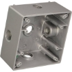 Picture of WEATHERPROOF OUTLET BOXES-ALUMINUM DIE CAST, 2 GANG RECTANGULAR WP BOX