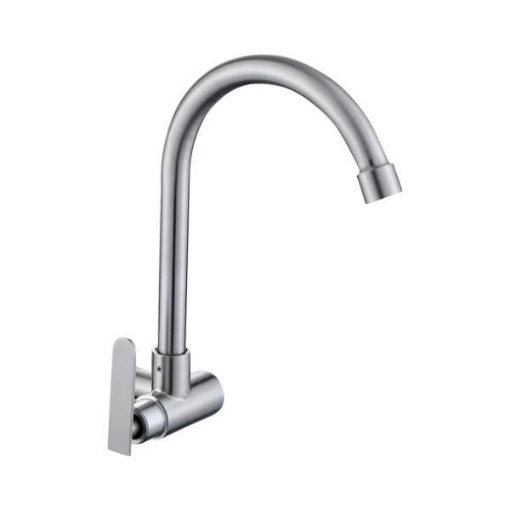 Picture of YARRA WALL MOUNT KITCHEN FAUCET STAINLESS STEEL - AXS01FW202S