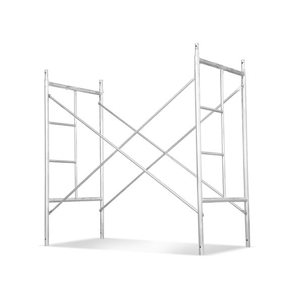 SCAFFOLDING SET WITH 2H FRAME,2 CROSS BASE AND 1 CATWALK,SET SIZE 1.2M ...