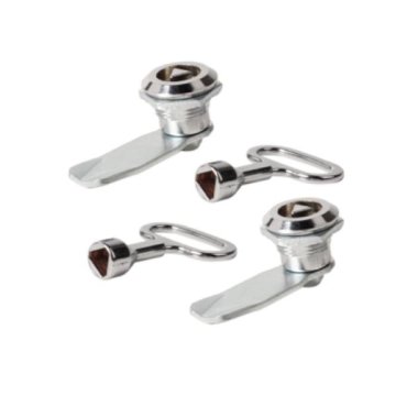 Picture of Lock, Triangle hole with key, Stainless steel