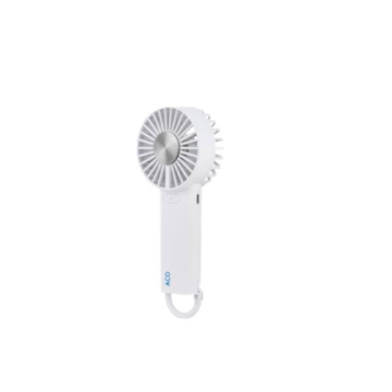 Picture of ACO GLACIER RECHARGEABLE HANDHELD COOLING FAN 4000MAH WHITE