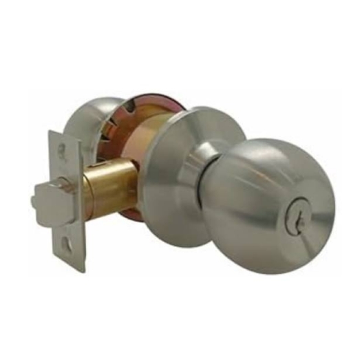 Picture of Argo Knobset Cylindrical Ent Round Satin Stainless Steel, ARG1000CUS32D