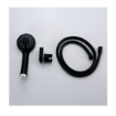 Picture of Axis 3-Settting Round Hands Shower Kit Matte Black, AXS61A4011B+