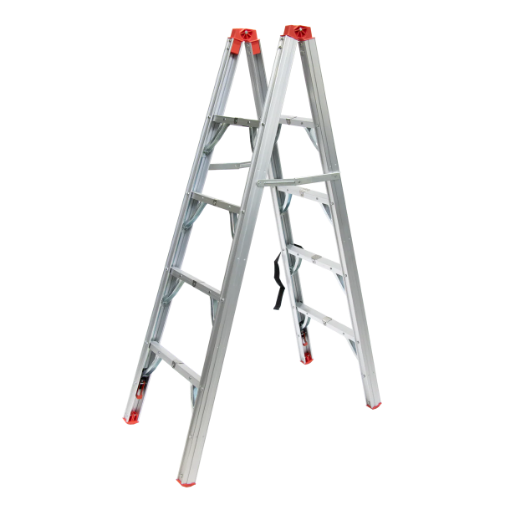 Picture of HOMER 4-STEP ALUMINUM STICK LADDER 2 FOLDS
