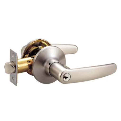 Picture of EZSET  MANHATTAN PRIVACY LEVERSET GRADE 2 SATIN CHROME EZBP502EVMHUS26D